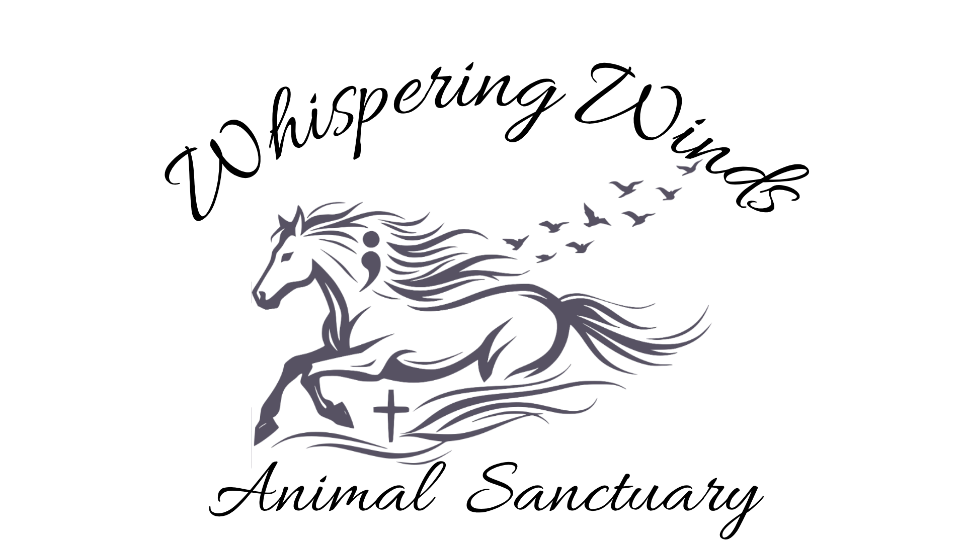 Whispering Winds Animal Sanctuary logo